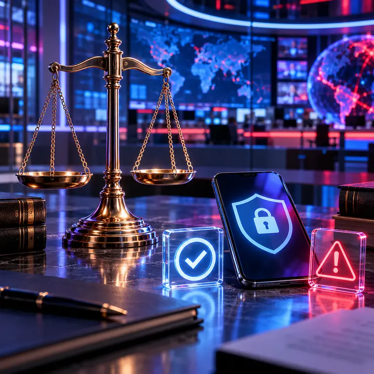 Legal and privacy risk checklist for responsible synthetic media use